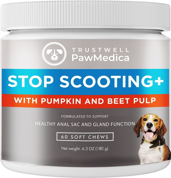 PawMedica Stop Scooting Dog Supplements, 60 count slide 1 of 6