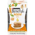 Purina Beneful Infused Pate With Real Chicken, Carrots & Spinach Wet Dog Food, 3-oz sleeve, case of 24