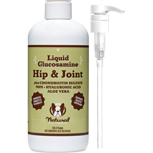 Natural Dog Company Extra Strength Joint Support Liquid Glucosamine, 16-oz bottle
