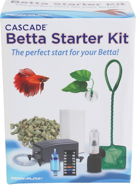 Penn-Plax Cascade Betta Starter Aquarium Kit, Assorted Colors slide 1 of 3
