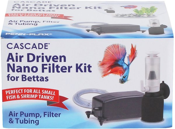 Penn-Plax Cascade Air Driven Nano Filter Kit, Black slide 1 of 6