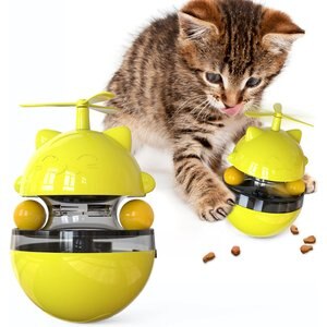 HANAMYA Interactive Cat Toy, Yellow