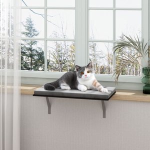 Coziwow by Jaxpety Perches Heavy Duty Cat Window, Grey