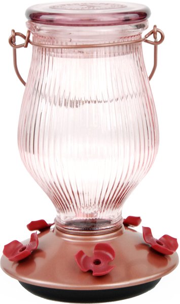 Perky-Pet Rose Gold Top-Fill Glass Hummingbird Feeder slide 1 of 9