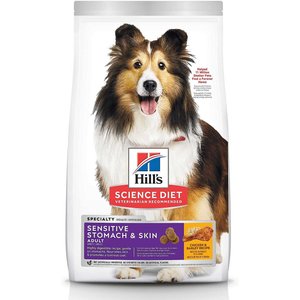Hill's Science Diet Adult Sensitive Stomach & Skin Chicken Recipe Dry Dog Food, 30-lb bag, bundle of 2