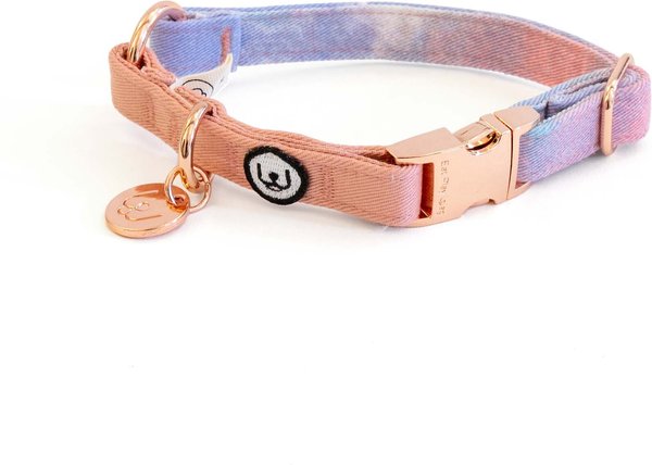 Eat Play Wag Cotton Candy Standard Dog Collar, X-Small: 9 to 11-in neck, 1/2-in wide slide 1 of 2