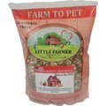 Little Farmer Products Red White & BUGS! Black Soldier Fly Grubs, Blue Corn, Safflower Mix Chicken Treats, 3-lb bag
