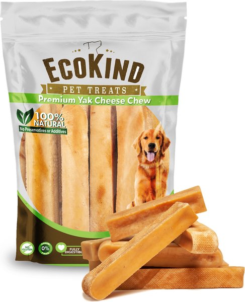 EcoKind Gold Yak Cheese Dog Treats, 10-oz bag slide 1 of 5