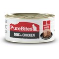 PureBites 100% Pure Chicken Paté Cat Food Toppings, 2.5-oz can, 12 count