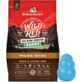 Stella & Chewy's Wild Red Raw Coated Kibble Puppy Prairie Recipe Dry Food + KONG Puppy Dog Toy