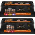 Purina Pro Plan Savor Classic 3 Entrees Variety Pack + Variety Pack Canned Dog Food