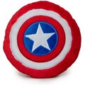 Buckle-Down Captain America Shield Dog Plush Squeaker Toy 