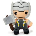 Buckle-Down Kawaii Thor with Hammer Standing Pose Dog Plush Squeaker Toy 