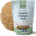 Mile Four 18% Organic Whole Grain Grower Chicken & Duck Feed, 2-lb bag