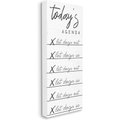 Stupell Industries Today's Agenda Taking Dog Out Dog Wall Décor, Canvas, 10 x 1.5 x 24-in