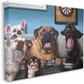 Stupell Industries Funny Dogs Playing Video Games Livingroom Dog Wall Décor, Canvas, 30 x 1.5 x 40-in