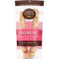 Earth Animal No-Hide Wild-Caught Salmon Large Natural Rawhide Alternative Dog Chews, 2 count
