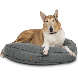 Bark and Slumber Good Boy Grey Large Round Lounger Dog Bed