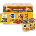 Pedigree Choice Cuts In Gravy Country Stew & Chicken & Rice Flavor Canned Wet Dog Food Variety Pack, 13.2-oz can, case of 24