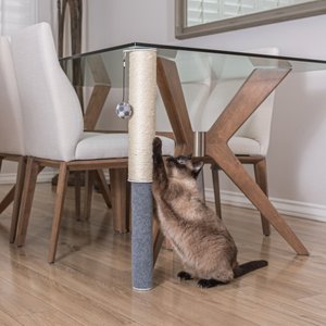 Hauspanther Dual Surface Adjustable Under-Table Sisal Cat Scratching Post