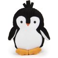 TrustyPup Penguin, Silent Squeak Dog Toy, Black, Large