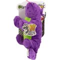 goDog Action Plush Lizard Animated Squeaker Dog Toy, Purple, Medium