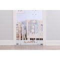 Regalo Wall Safe Extra Wide Dog Gate with Wall Shields, White