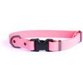 Euro-Dog Waterproof Quick Release PVC Dog Collar, Pink, X-Small
