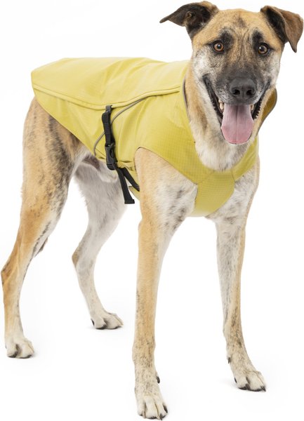Kurgo Halifax Dog Rain Shell, Slicker Yellow, X-Small slide 1 of 9