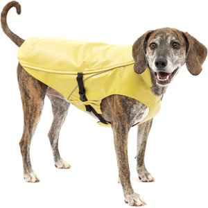 Kurgo Halifax Dog Rain Shell, Slicker Yellow, Medium