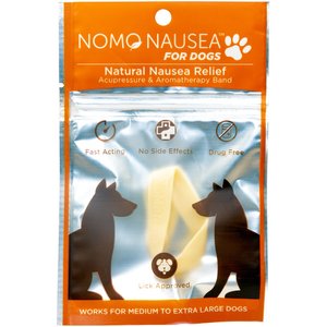 NoMo Nausea Natural Nausea Relief Acupressure & Aromatherapy Dog Band