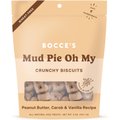 Bocce's Bakery Everyday Mud Pie Oh My Biscuits Crunchy Dog Treats, 5-oz bag