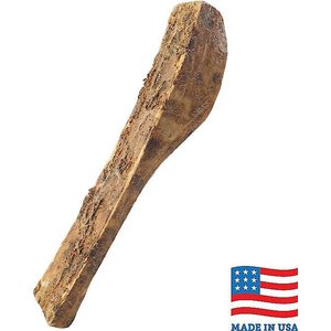 Bones & Chews Made in USA Elk Antler Split with Liver Flavor  Dog Chew, 8", bundle of  2