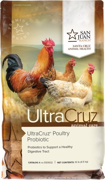 UltraCruz Probiotic Poultry Supplement, 10-lb bag slide 1 of 4