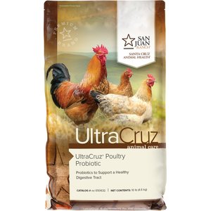 UltraCruz Probiotic Poultry Supplement, 10-lb bag