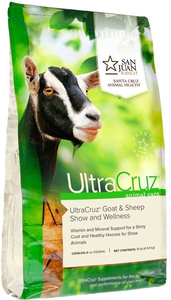 UltraCruz Show & Wellness Goat & Sheep Supplement, 10-lb bag slide 1 of 4