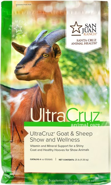 UltraCruz Show & Wellness Goat & Sheep Supplement, 25-lb bag slide 1 of 4
