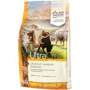 UltraCruz Selenium Livestock Pellet Supplement, 25-lb bag