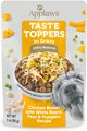 Applaws Chicken, Peas, Pumpkin & White Beans in Gravy Wet Dog Food Topper, 3-oz pouch, case of 12