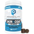 Nootie Progility Cheese Flavored Skin & Coat Cold Pressed Soft Chews With Icelandic Krill Oil for Adult Dogs, 90 count