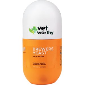 Vet Worthy Brewer's Yeast Chews Dog Supplement, 300 count