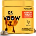 Dr Woow Duck Flavored Soft Chew Allergy & Immune Supplement for Dogs, 90 count