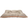 Precious Tails Co-Pilot Waterproof Pillow Cat & Dog Bed, Khaki Orange, Medium