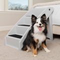 PetSafe CozyUp Foldable Cat & Dog Stairs, Grey, X-Large