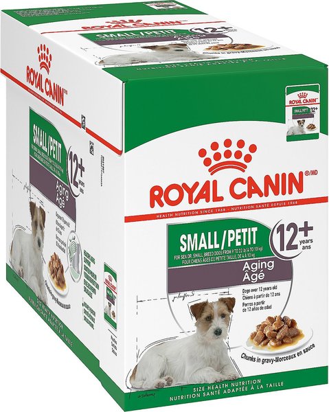 Royal Canin Small Aging Wet Dog Food, 3-oz pouch, case of 12, 3-oz pouch, case of 12, bundle of 2 slide 1 of 7