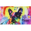 Drymate Dean Russo Personalized Dog Place Mat, French Bull Dog, 12x20-in