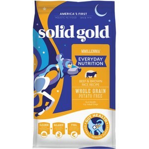 Solid Gold Mmillennia With Natural Beef, Brown Rice & Peas Dry Dog Food, 24-lb bag