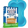 Pooch Cake Basic Starter Peanut Butter Cake Mix & Cake Mold Kit Dog Treat, 9-oz box
