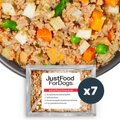 JustFoodForDogs Beef & Russet Potato Recipe Fresh Frozen Dog Food, 18-oz pouch, case of 7
