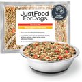 JustFoodForDogs Veterinary Diet Renal Support Low Protein Fresh Frozen Dog Food, 18-oz pouch, case of 7
